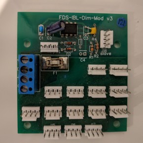 Modifying the FDS dimmer board for genuine Airbus potentiometer compatibility